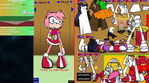 Juego Dress Up Sonic WR clothe rose% - YouTube