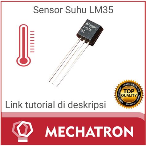 Jual LM35 Sensor Suhu Temperature LM 35 LM-35 Arduino TO-92 Indonesia|Shopee Indonesia