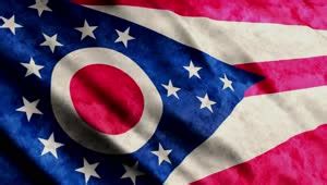 Stock Video 3d render of ohio state flag PC Live Wallpaper