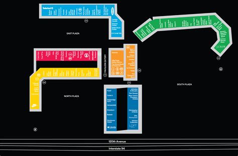 Great Lakes Crossing Mall Map - Maping Resources