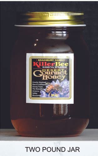 Killer Bee 100% Pure Raw Honey 2lb | Cotton Lane Citrus