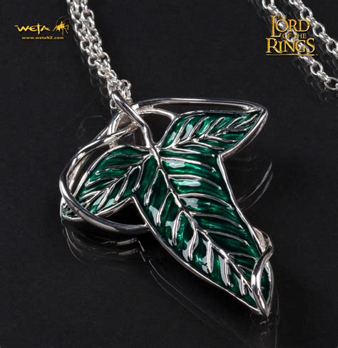 Lord of the Rings: Elven Leaf Brooch / Pendant by Weta | Women's | at Mighty Ape Australia