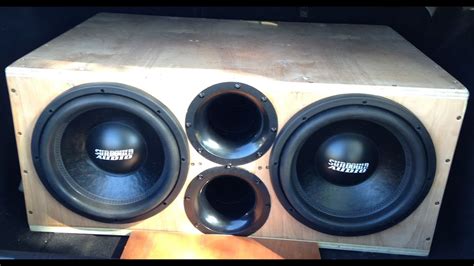 Custom 12 Inch Subwoofer Box