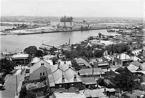 Glebe Island Wheat Silos in 1920. •State Library of NSW• 🌹 | Old photos ...