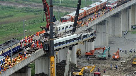 China Blames Bad Management For Deadly Bullet Train Crash : The Two-Way : NPR