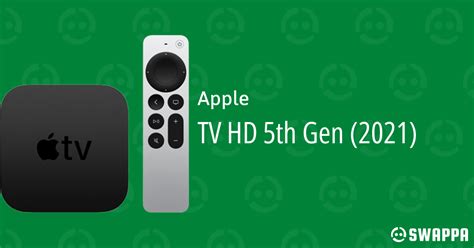 Apple TV HD 5th Gen (2021) - Swappa