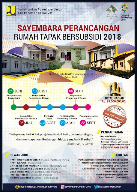 Sayembara Perancangan Rumah Tapak dan Rumah Susun PUPR 2018 - Total ...