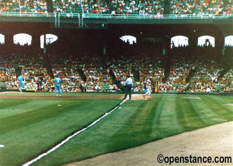 Comiskey Park - Chicago, IL | Wall of Fame: Major League Ballparks | Open Stance