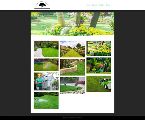 Landscaper – Simple Website Design