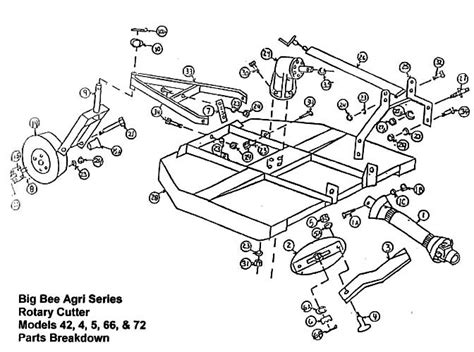 Kodiak Bush Hog Parts Diagram