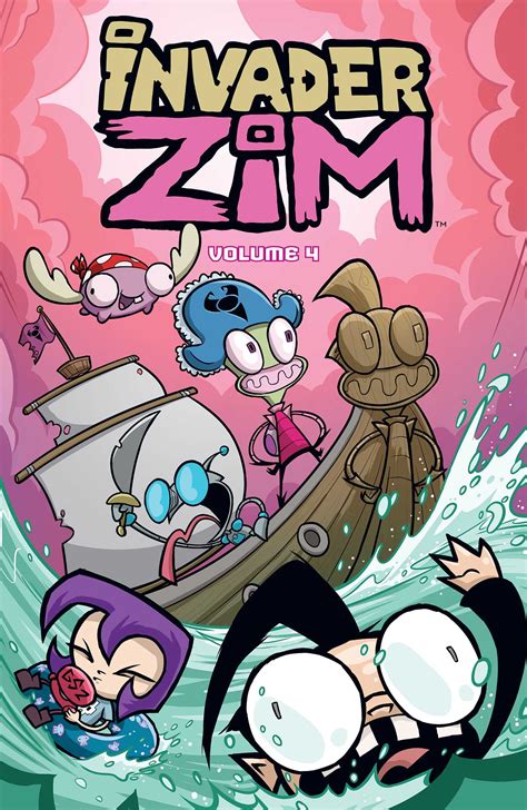 Invader ZIM Vol. 4 | Book by Jhonen Vasquez, Aaron Alexovich, Warren ...