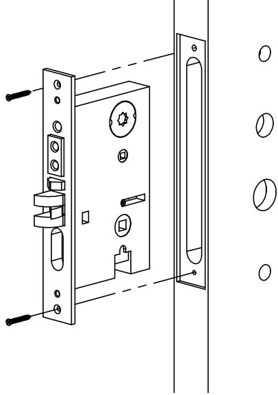 EMTEK F13 UL Listed Mortise Lock Installation Guide