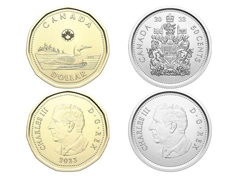 Canadian Mint unveils new coins featuring portrait of King Charles ...