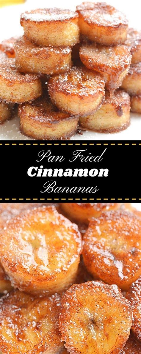 Pan Fried Cinnamon Bananas | Food Fun Kitchen | Cinnamon banana, Fried banana recipes, Healthy ...