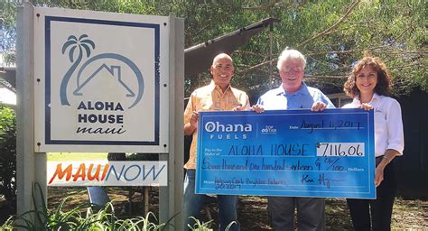 ‘Ohana Fuels Donates $7K to Maui’s Aloha House : Maui Now