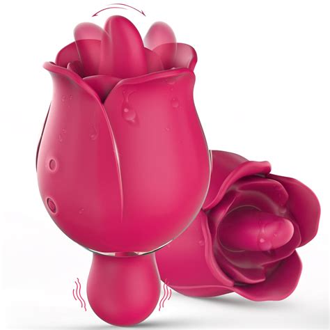 Phanxy + Rose Toy Vibrator for Clitoral Tongue Licking