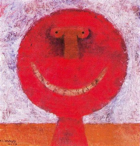 Tamayo, Rufino (1899-1991) - 1973 Smiling Head (Private Collection ...