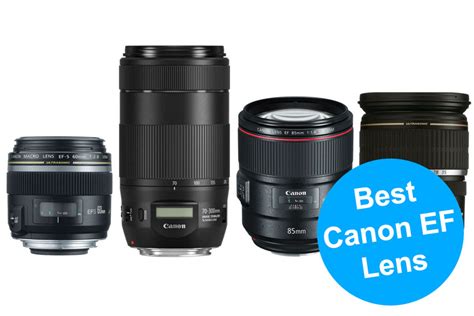 Best Canon EF lenses to buy in 2023 - Amateur Photographer