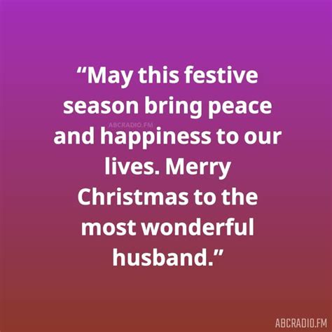 MERRY CHRISTMAS QUOTES FOR HUSBAND – AbcRadio.fm