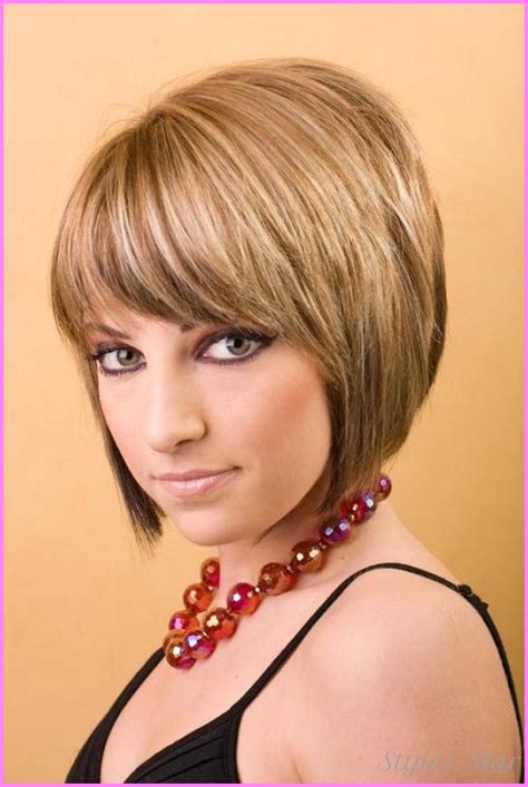 Medium bob haircut with bangs - Star Styles | StylesStar.Com