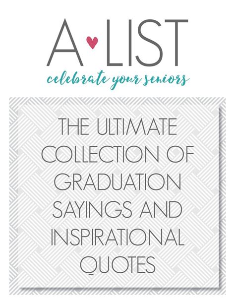 the ultimate collection of graduation sayings and inspirational quotes