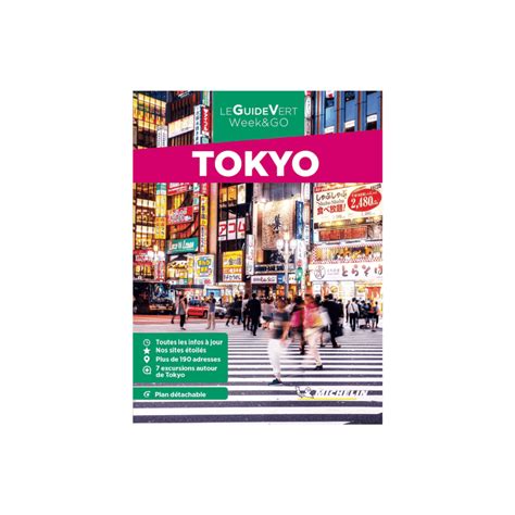 Tokyo - Michelin Green Guide Week&GO - Boutique de l'Aventure Michelin
