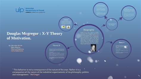 Douglas Mcgregor : X-Y Theory of Motivation. by Nuried García on Prezi