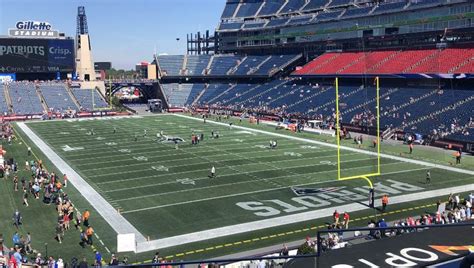 New England Patriots Interactive Seating Chart with Seat Views