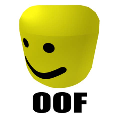 Roblox Noob Head Oof Sticker - Sticker Mania