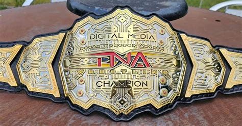 The New TNA Digital Media Championship Belt : r/belttalk