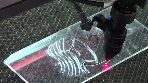 laser cut acrylic fish, China laser machine - YouTube