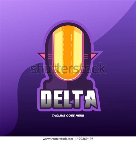 Delta Esports Logo Design Vector Stock Vector (Royalty Free) 1490369429 ...