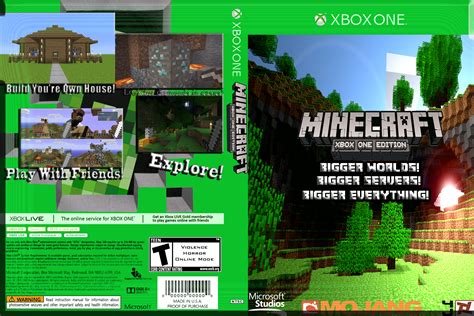 Minecraft Xbox One Edition Xbox One Box Art Cover by Austyn Derosier