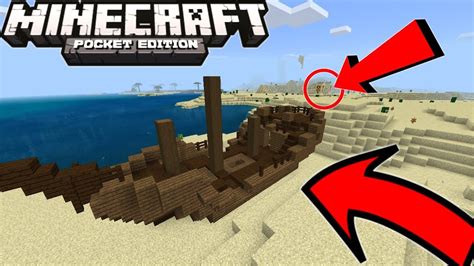 Top Ten Minecraft Shipwrecks On Land Seeds