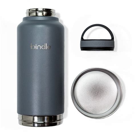 24 Oz. Bindle Bottle - Grey - Bindle Bottles - Q907522 QI