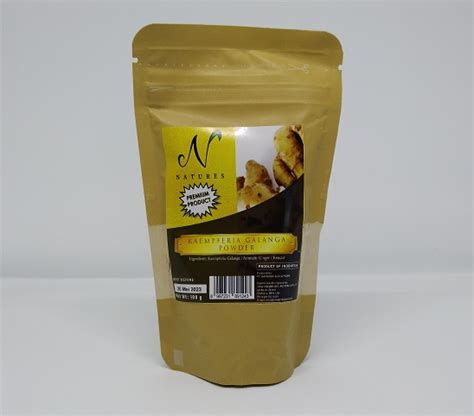 Kencur - Aromatic Ginger 100g - Bali in a Jar