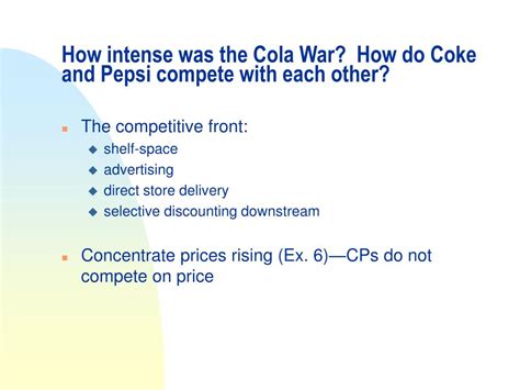 PPT - Cola Wars PowerPoint Presentation, free download - ID:52656