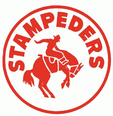 Calgary Stampeders Primary Logo - Western Hockey League (1952-74) (WHL (1952)) - Chris Creamer's ...