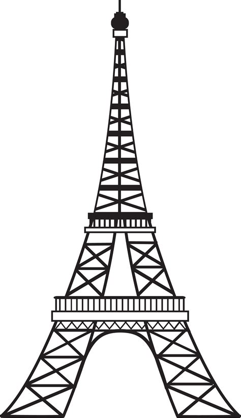 ibtyhAtApXCiXj.png (PNG Image, 1749 × 3036 pixels) | Torre eiffel desenho, Molde torre eiffel ...