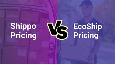 Compare Shippo Pricing vs EcoShip Pricing