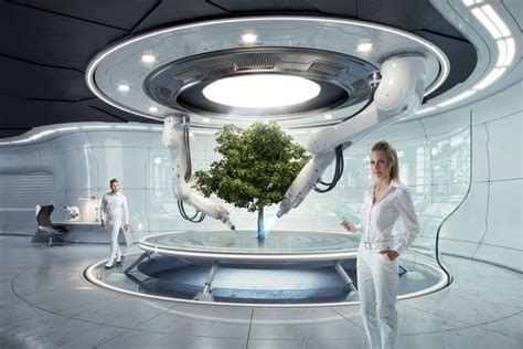 Resultado de imagen de futuristic lab | Futuristic design, Futuristic interior, Futuristic ...