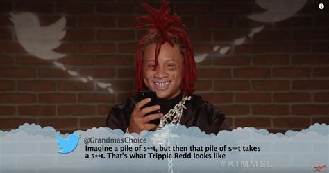 Trippie Redd from Celebrity Mean Tweets From Jimmy Kimmel Live! | E! News