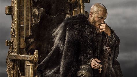 Black and brown fur coat, Ragnar, Ragnar Lodbrok, Vikings, tv series HD wallpaper | Wallpaper Flare