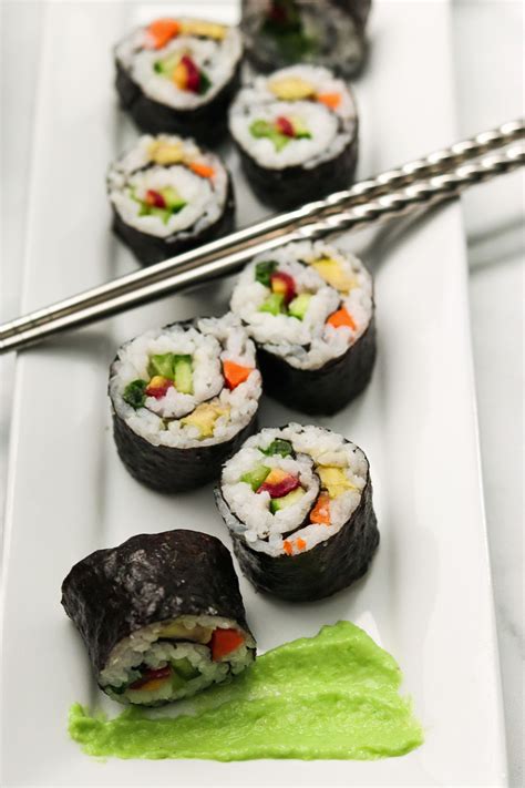 Want to learn how to roll easy vegan sushi roll? This is a recipe for you!