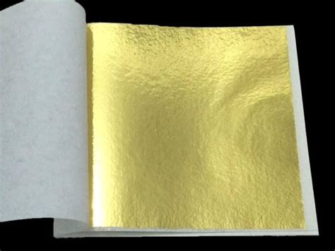 Vàng lá 24K [Gold leaf] - Nguyên liệu làm mỹ phẩm