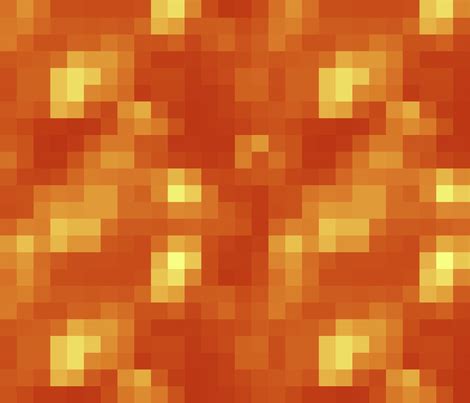 8-bit Lava Block fabric - wilsongraphics - Spoonflower