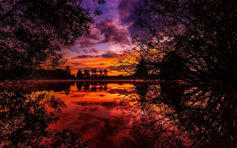 Autumn Sunset Wallpapers - Top Free Autumn Sunset Backgrounds - WallpaperAccess