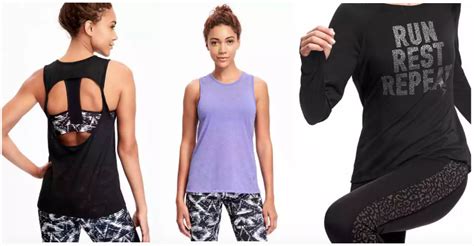 Old Navy Activewear Starting at $3.73 + Free Shipping on Select Orders (2024)