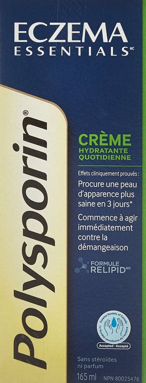 Polysporin Daily Moisturizing Cream, 165ml/5.6 fl. oz., {Imported from Canada} | Caffeine Cams ...