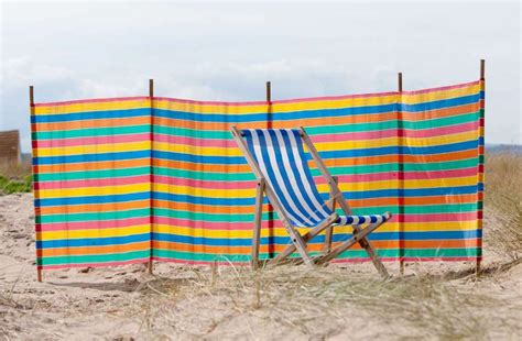 Blackpool Beach Windbreaks